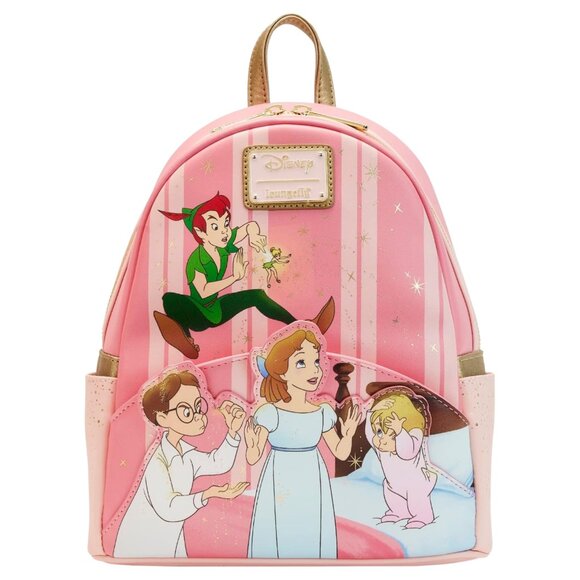 Peter Pan Loungefly 70th Anniversary You Can Fly Mini Backpack - NWT - Picture 1 of 7